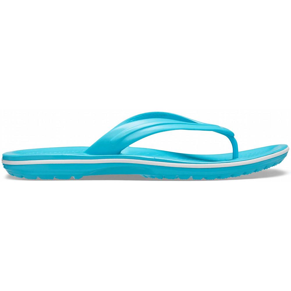 Tong Crocs Crocband™ Femme Aqua | France 0194SGLO